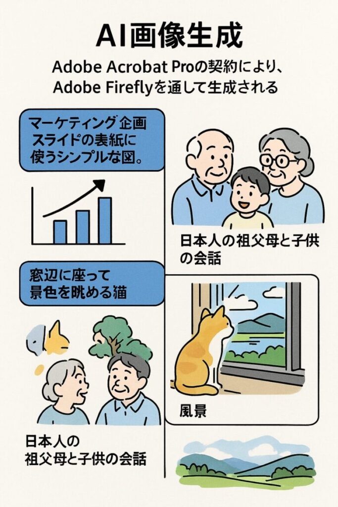 AdobeよりもChatGPTのほうが柔らかい画像が作れる