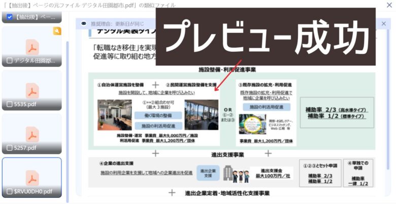 ４DDiGでプレビュー成功
