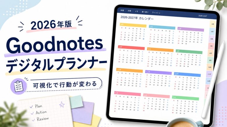 Goodnotesデジタルプランナーサムネイル